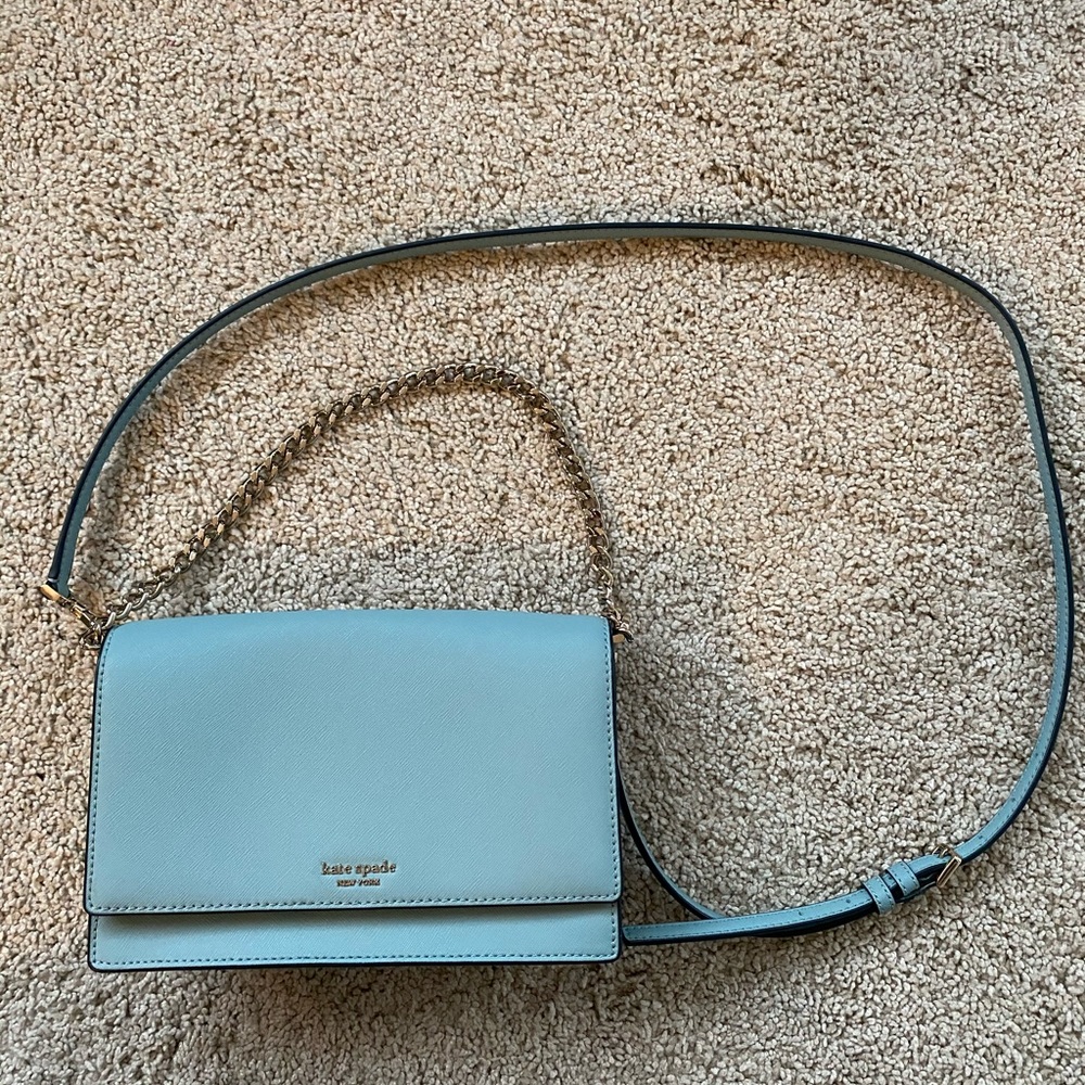 Kate Spade crossbody/shoulder blue bag